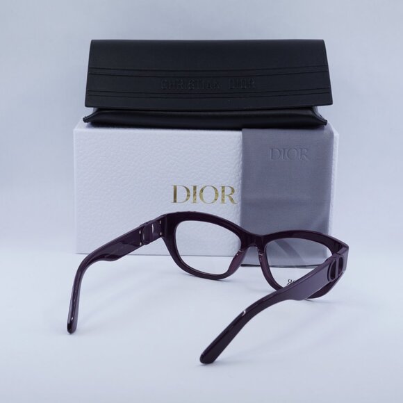 Final Price! Dior 30MONTAIGNEO B1I 6000 Shiny Violet Eyeglasses 54mm - Picture 5 of 11